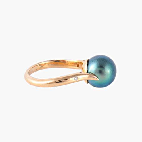 Bague 57 Bague Perle de Tahiti 58 Facettes