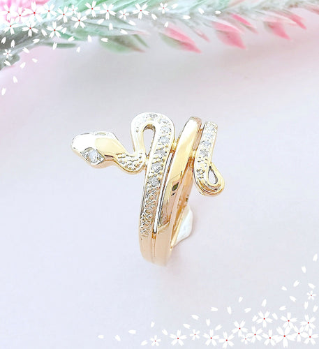 Bague Bague Serpent unisexe Diamants 58 Facettes AA 1533