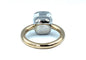 Bague POMELLATO. Collection Nudo classic, bague 2 ors et topaze blanche 58 Facettes