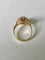 Bague 59 Bague Or Jaune ajourée Diamants 58 Facettes