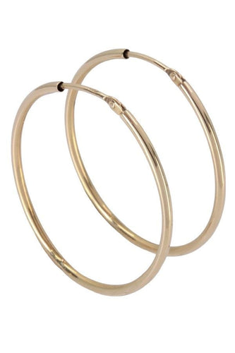 Boucles d'oreilles CRÉOLES MODERNES 58 Facettes 070191