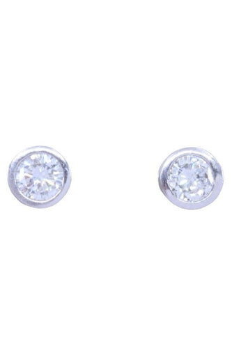 Boucles d'oreilles CLOUS DIAMANTS 1.30 CARATS 58 Facettes 072481
