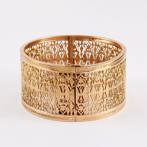 Bracelet Bracelet manchette filigrané 58 Facettes