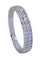 Bague 53 DEMI-ALLIANCE MODERNE DIAMANTS 58 Facettes 059541