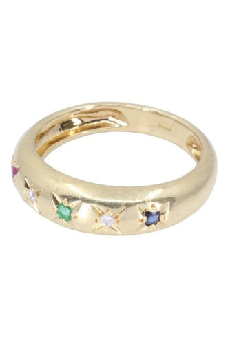 Bague 51 Bague jonc Tutti Frutti 58 Facettes 079381