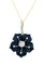 Pendentif Pendentif vers 1900 or, onyx et diamants 58 Facettes