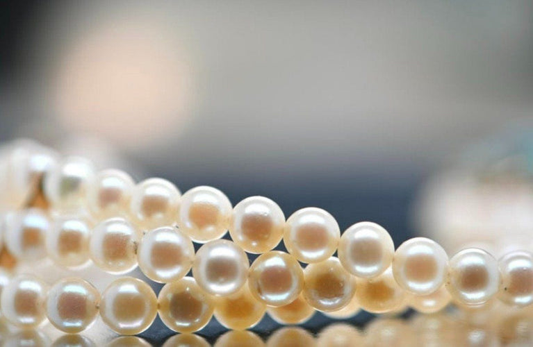 Bracelet Bracelet Perles Akoya Turquoise 58 Facettes