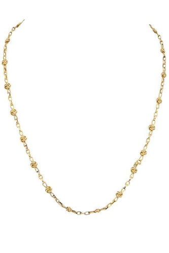 Collier COLLIER MODERNE NŒUDS 58 Facettes 050881