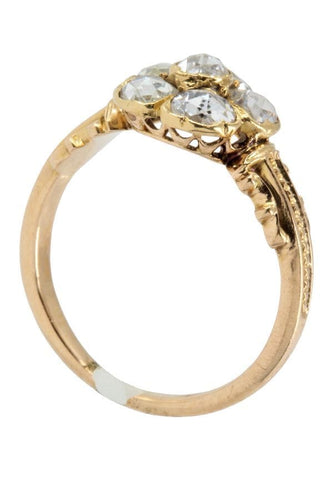 Bague BAGUE FLEUR NAPOLÉON III 58 Facettes 041031