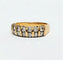 Bague 59 Bague diamants double rang 58 Facettes 1-637/2