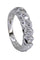 Bague 49.5 BAGUE JONC GODRON DIAMANTS 58 Facettes 059451