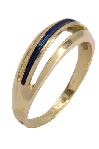 Bague 54 BAGUE MODERNE ÉMAIL 58 Facettes 076001