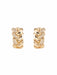 Boucles d'oreilles Cartier - Boucles d'oreilles pavage diamants et or jaune 58 Facettes