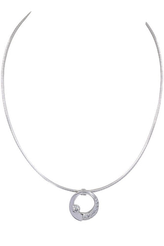 Collier COLLIER DE CRÉATEUR DIAMANTS 58 Facettes 056611