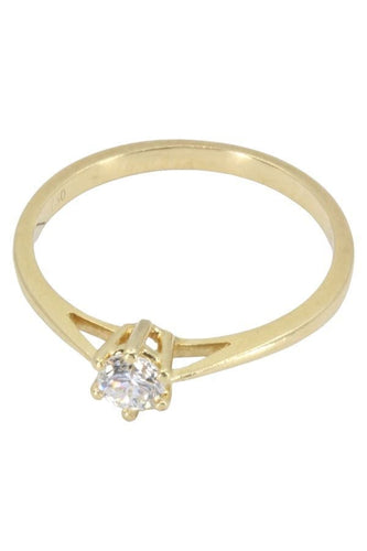 Bague SOLITAIRE DIAMANT 0.20 CARAT 58 Facettes 057491