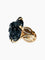 Bague 52 Chanel - Bague Camélia Grand Modèle Onyx et Or Jaune 58 Facettes