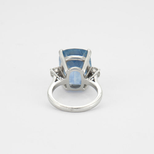 Bague Bague Saphir Ceylan naturel 58 Facettes