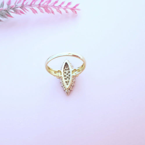 Bague Bague Marquise Diamants 0,97 carat 58 Facettes AA 1625