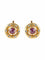 Boucles d'oreilles Boucles d'oreilles Or Jaune Rubis Diamants 58 Facettes