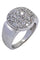 Bague 55 BAGUE DÔME PAVAGE DIAMANTS 58 Facettes 059041
