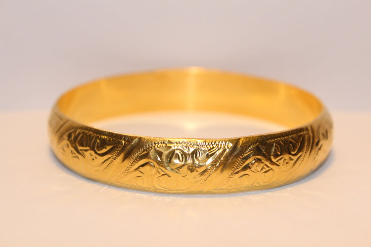 Bracelet Bracelet demi-jonc ciselé 58 Facettes 10756