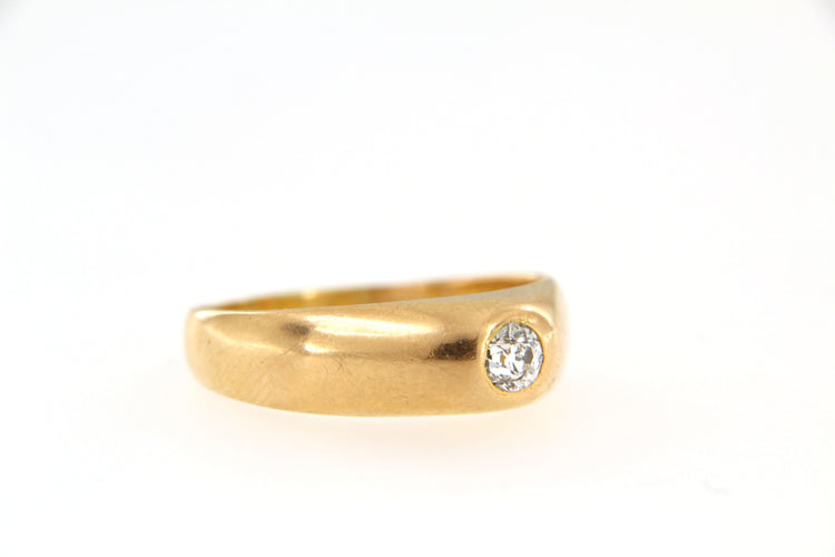 Bague Bague en Or jaune, Diamants 58 Facettes 6498x