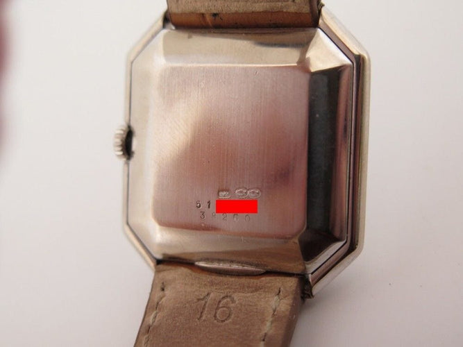 Montre vintage montre BAUME ET MERCIER lady 38260 27 mm quartz or blanc 18k 58 Facettes 252218