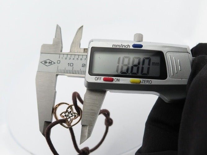 Bracelet bracelet LOUIS VUITTON coeur fleur monogram or rose 18k sur cordon 58 Facettes 249782