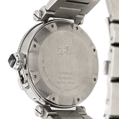 Montre Cartier Montre Pasha Acier 58 Facettes 2461187CN