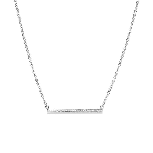 Collier Collier JOIKKA Joy en Or Blanc 750/1000 58 Facettes 60220-55836