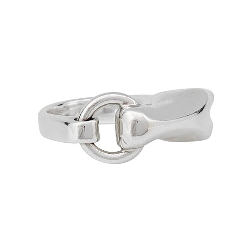 Bague 50 Bague Hermès, "Galop", argent. 58 Facettes 31617