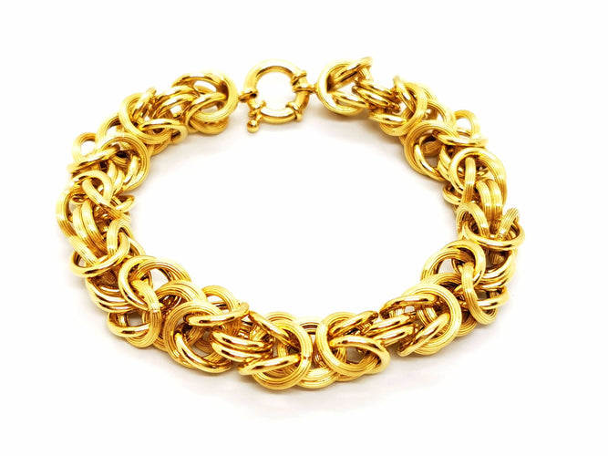 Bracelet Bracelet Maille royale Or jaune 58 Facettes 1720325CN