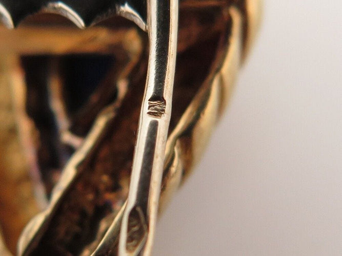 Broche broche VAN CLEEF & ARPELS pendentif croix cabochon lapis lazuli diamants 58 Facettes 257360