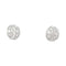Boucles d'oreilles Boucles d'oreilles Chaumet "Séduction" en or blanc et diamants. 58 Facettes 31466