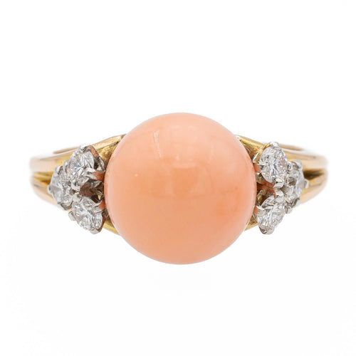 Bague 53 Bague Or jaune Corail 58 Facettes 2538673CN