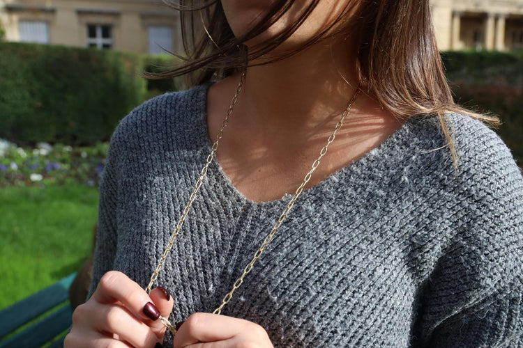 Collier Collier Or Jaune 58 Facettes 1732228CN