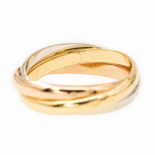 Bague 50 Bague 3 Ors Or rose 58 Facettes 2225485CN