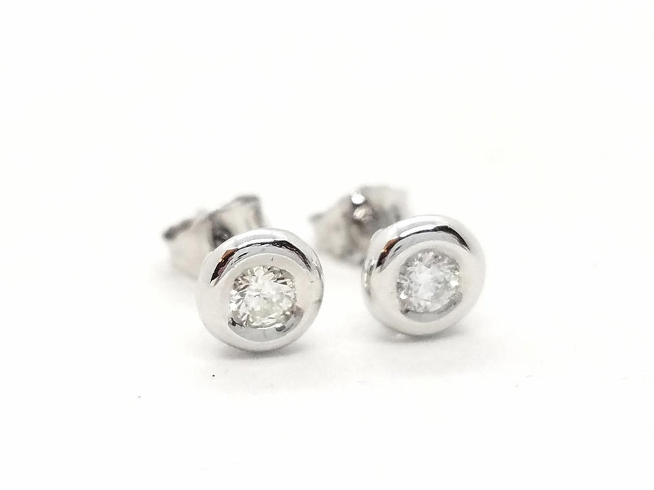 Boucles d'oreilles Boucles d'oreilles Or blanc Diamant 58 Facettes 579262RV