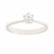 Bague 53 Bague Solitaire Or blanc Diamant 58 Facettes 1916612CN