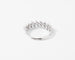 Bague Demie alliance en or gris et diamant 58 Facettes