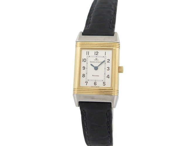 Montre montre JAEGER-LECOULTRE reverso lady 260.5.08 33 mm quartz or acier 58 Facettes 253761