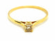 Bague 54 Bague Solitaire Or jaune Diamant 58 Facettes 1292339CN