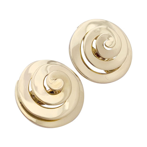 Boucles d'oreilles Clips d'oreille Bulgari vintage, or jaune. 58 Facettes 33259