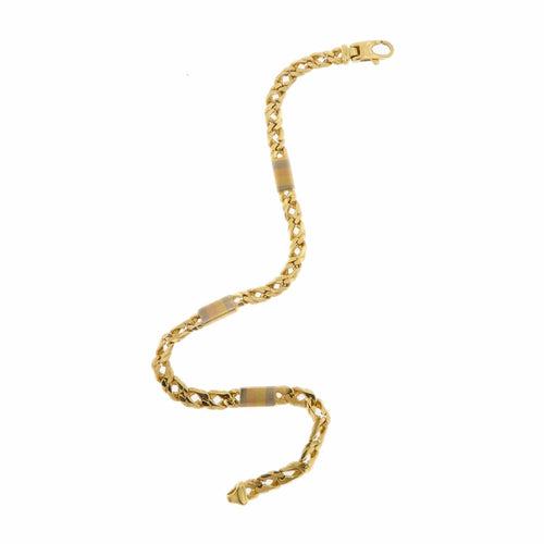 Bracelet Bracelet homme plaques 3 ors 58 Facettes 26762