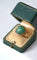 Bague Bague Or jaune cabochon d'Emeraude 58 Facettes