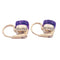 Boucles d'oreilles Boucles d'oreilles Pomellato, "Nudo Classic", deux ors et améthystes. 58 Facettes 32849