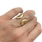 Bague 48 Bague Cartier vintage, "Double C", trois ors. 58 Facettes 31301
