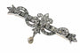 Broche broche de barre de diamant antique vintage 58 Facettes 23249-0329