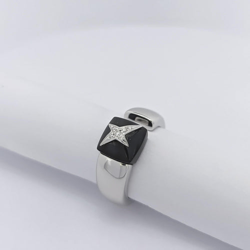 Bague Mauboussin  - Bague Etoile Sublime or blanc, diamants 58 Facettes 25540