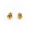 Boucles d'oreilles Boucles d'oreilles Puces Or jaune Saphir rose 58 Facettes 2218649CN